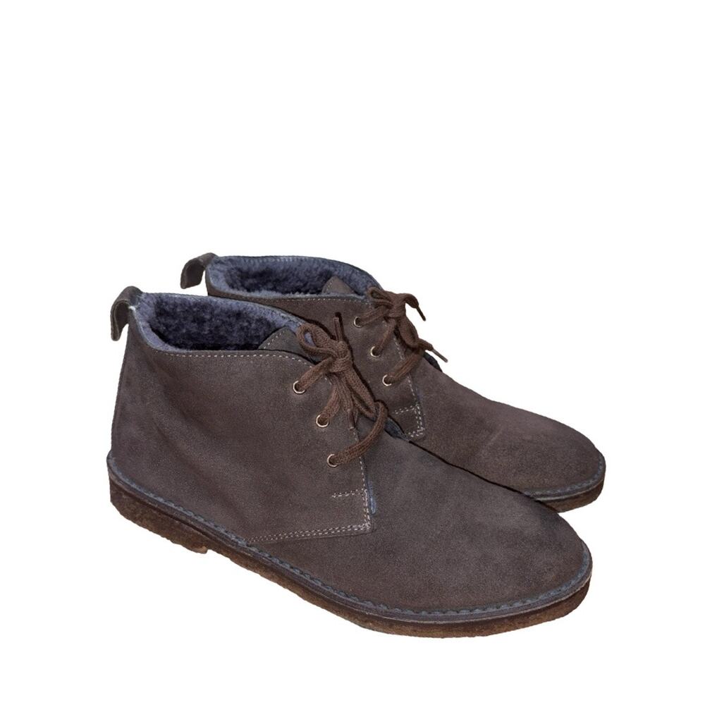Vince Brown Suede Leather Chukka Desert Boots   Size: EU 40 / US 9M Women's
